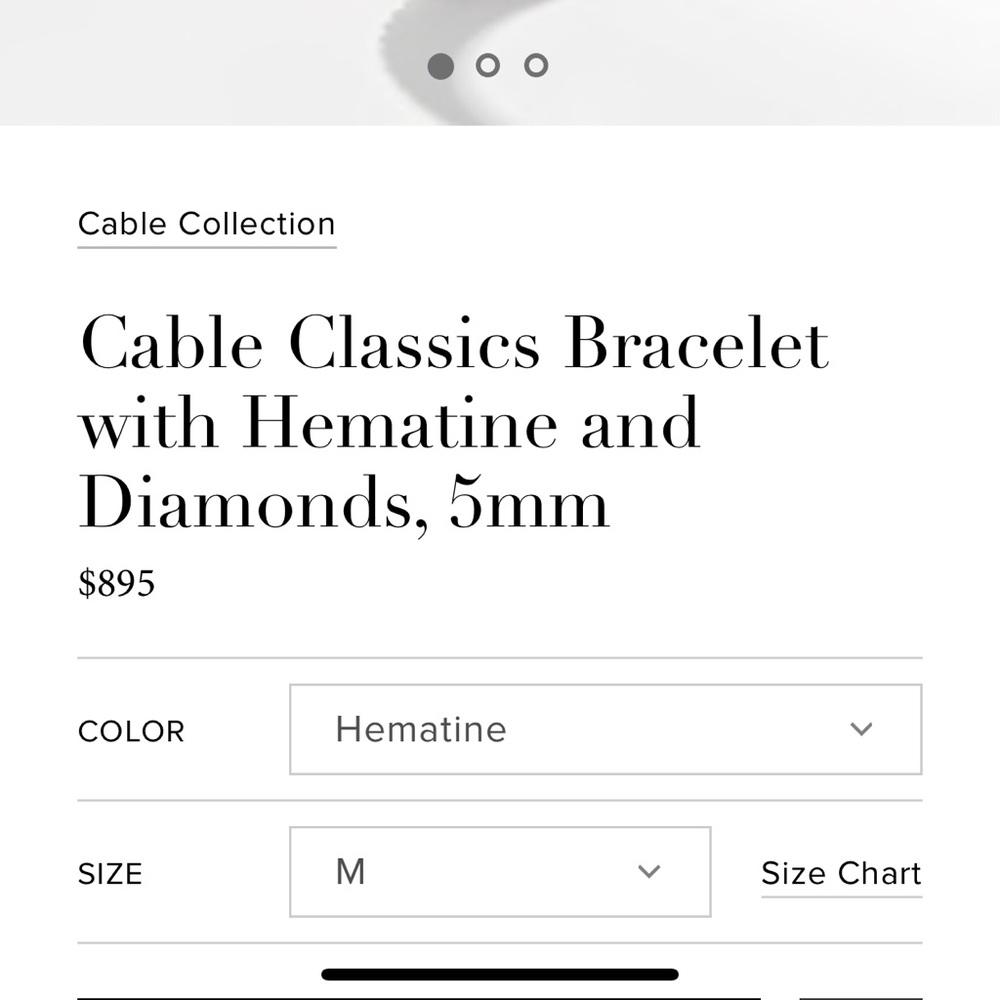 Authentic David Yurman Bracelet - Picture 6 of 6